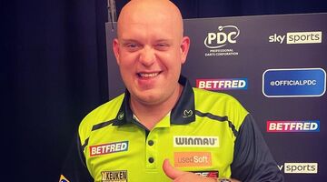 wagens Michael van Gerwen darten