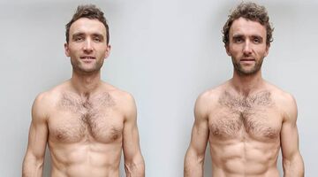 tweeling volgt ander dieet omnivoor vegan resultaten op lichaam