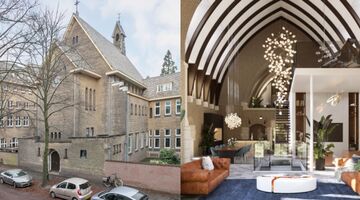 Kerk in Leiden omgebouwd huis Funda