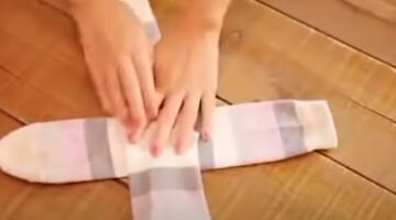 hoe sokken opvouwen handig efficient klein koffer kast