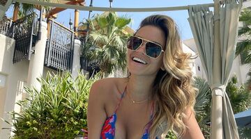 monica geuze vakantiefoto instagram bikini