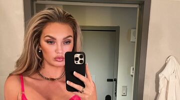 romee strijd instagram foto lounge underwear lingerie