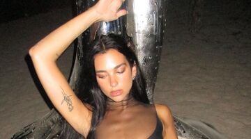 dua lipa fotoshoot instagram