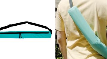 sixpack koeltas action op rug blikjes