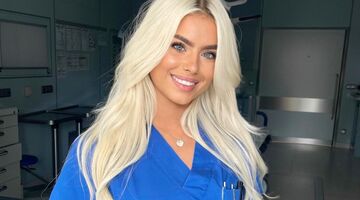 knappe verpleegster hit op instagram