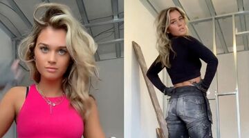 Isabel McGuire knappe elektricien instagram tiktok