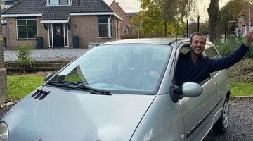 dave roelvink geeft nieuwe auto upgrade