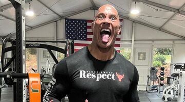 dieet the rock wat eet hij op een dag