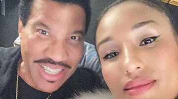 de vriendin van Lionel Richie