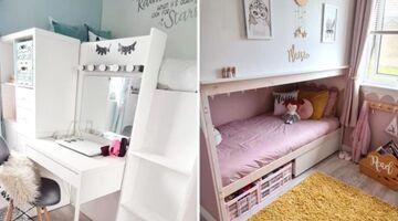 DIY do it yourself kamer in twee
