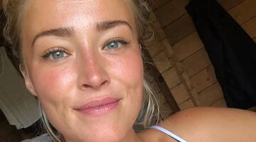 Geraldine Kemper trekt haar top uit in opvallende fotoshoot