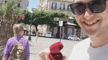 jouke jan vraaggt vrouw ten huwelijk grappig