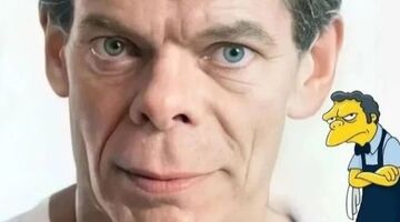man maakt met AI the simpsons karakters echte mensen