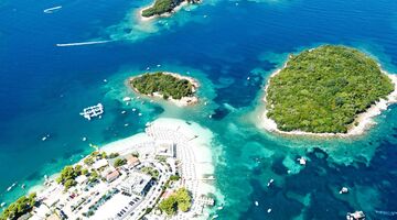 ksamil malediven alternatief albanie