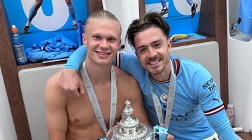 Vriendin Erling Haaland