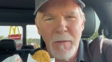 mcdonald's dieet drie keer per dag eten