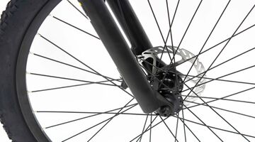 e-bike mountainbike lidl zwart