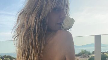 heidi klum scudt bovenlijf bikini instagram