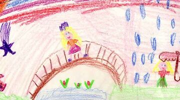 tekening kind hoogbegaafd