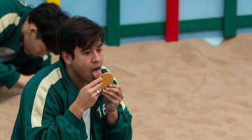 Enige nederlander in squid game reality