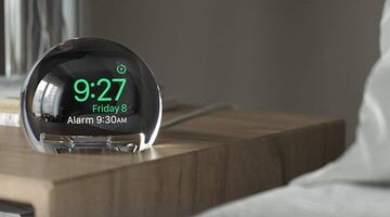 apple watch oplader wekker