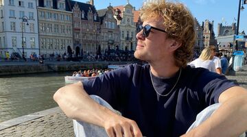 De woning van Martijn Lakemeier in Rotterdam