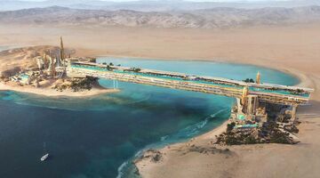 Saudi-Arabië Neom infinity pool