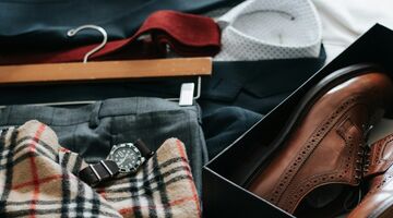 Investeren kleding man