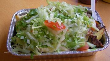 hoeveel calorieën kapsalon