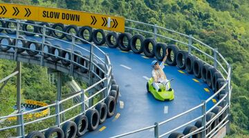 kartbaan china pretpark