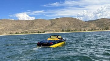 De Porsche-speedboot
