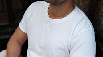 fouten wit t shirt mannen