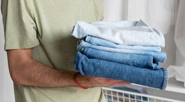 snel je kleding drogen burrito methode