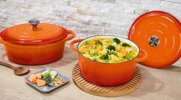 lidl braadslede pan le creuset dupe braadpan