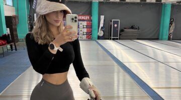 Ignacia Cifuentes Guzman, de schermster