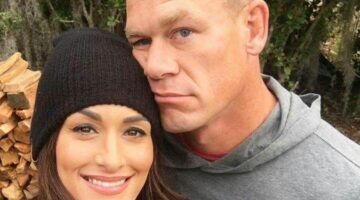 John Cena en zijn vriendin, met wie hij regels had afrgesproken tijdens hun relatie