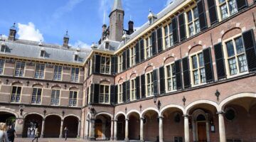 Het binnenhof in Den Haag
