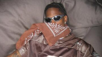 Travis Scott, de rapper die een boete kreeg.