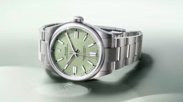 De Rolex Oyster Perpetual die een stijging qua waarde onderging.