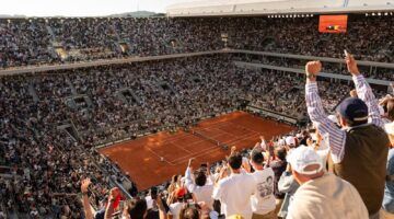 Finale van Roland Garros, waarvoor de tickets erg duur zijn.