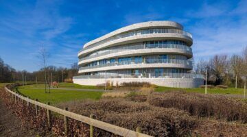 Buitenkant van een luxe penthouse in rotterdam
