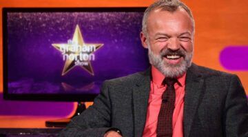 Graham Norton tijdens The Graham Norton Show
