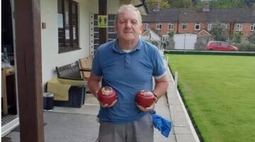 De man die verboden middelen smokkelde.