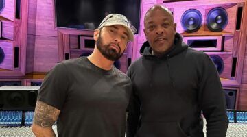 Eminem, de rapper die een rechtszaak begon tegen Meta.