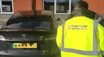 De Tesla die een Brit liet taxeren.