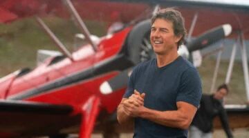 Tom Cruise in de film Mission: Impossible - The Final Reckoning