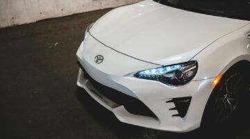 Voorkant van een Toyota EV