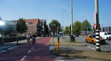 Weg in Amsterdam