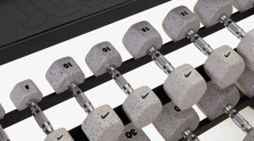 De Dumbbell Set van Nike.