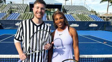 Serena Williams, de dame die een fikse transformatie onderging in de gym.